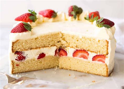 Vanilla Sponge Cake Recipe Birthday