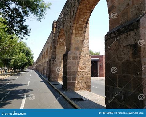 Old Aqueduct In The City Of Morelia Michoacan Travel And Tourism In