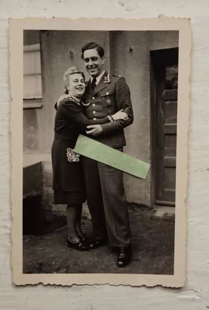 Foto Alt Wk Portrait L Beck Luftwaffe Soldat Orden Vwa Uniform Mutter