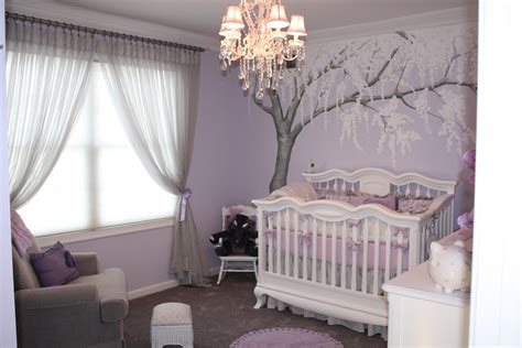 Sparkly Cherry Blossom Nursery Project Nursery