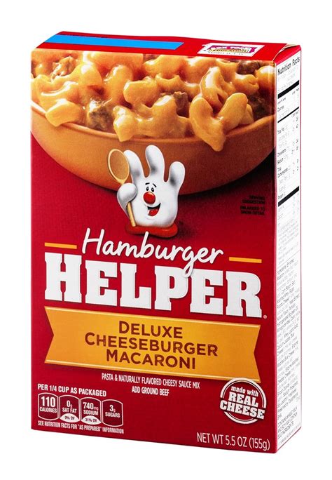 Hamburger Helper Ultimate Cheeseburger Macaroni 155g Amazonde