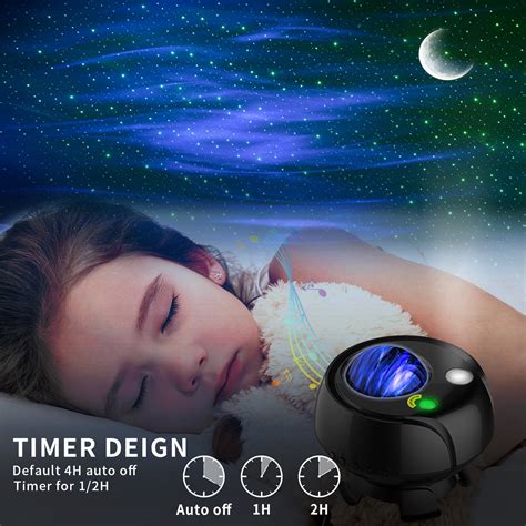 Northern Lights Galaxy Projector Aurora Star Projector Night Light With