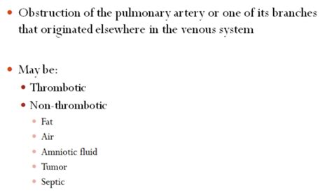 Pulm Pulmonary Vascular Disorders Flashcards Quizlet