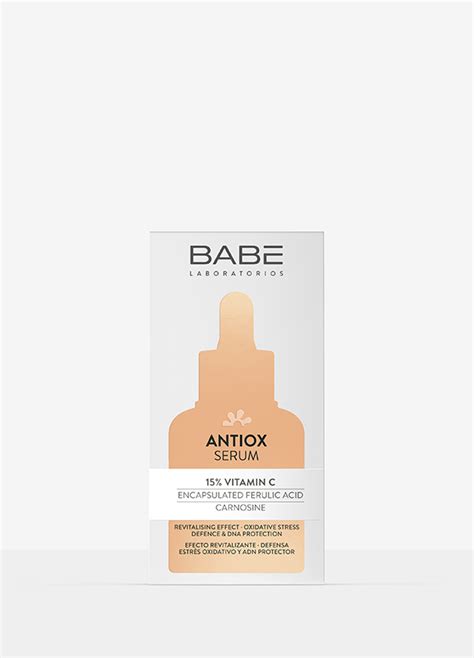 Antiox Serum Laboratorios BABÉ La Fórmula del Cuidado