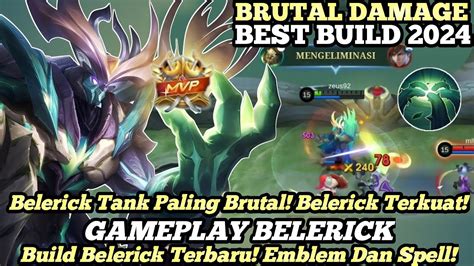 BELERICK BEST BUILD 2024 BELERICK TANK TERLALU BRUTAL GAMEPLAY