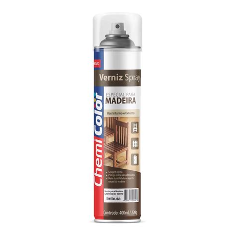 Tinta Spray Chemicolor Verniz Spray Imbuia 400 Ml Loja Online SA Tintas