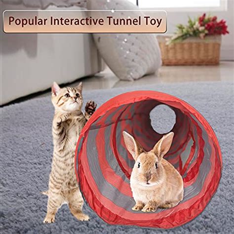 Tfwadmx Rabbit Tunnels And Hideouts Bunny Collapsible Hideaway Cat