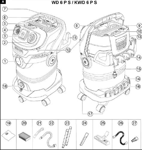 K RCHER WD 5 Wet And Dry Vacuum Cleaner User Manual