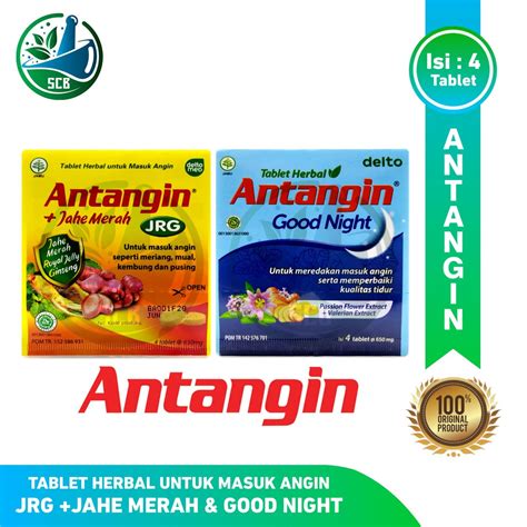 Jual Antangin Tablet Varian Antangin Strip Isi 4 Tablet Indonesia