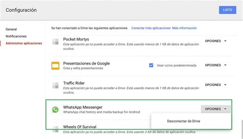 Cómo encontrar la copia de seguridad de WhatsApp en Google Drive y para