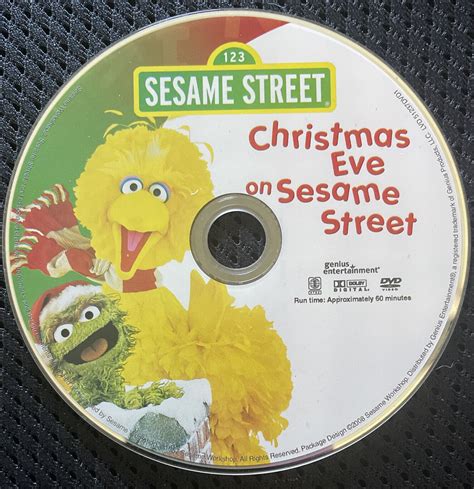 Christmas Eve On Sesame Street DVD DISC ONLY FA 74645123790 EBay