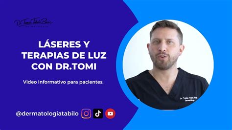 Láser y terapias de luz con Dr Tomi YouTube