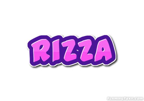 Rizza Logo | Free Name Design Tool from Flaming Text