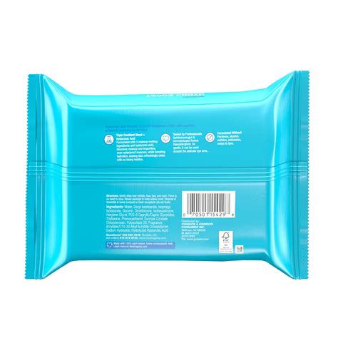 Neutrogena Hydroboost Face Cleansing And Makeup Remover Wipes 25ct Pick Up In Store Today At Cvs