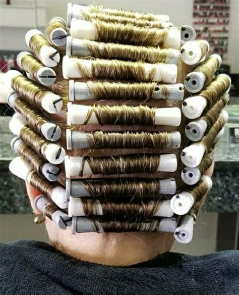 Pin By Marie On Roller Sets Perms And Comb Outs Getting A Perm