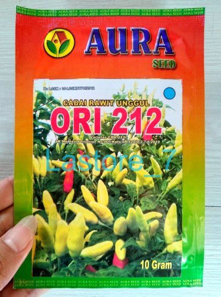 Jual Benih Cabe Rawit Unggul Ori Isi Gram Original Aura Seed Di