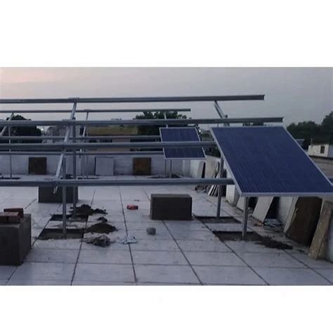 Modular Aluminium Solar Panel Mounting Structure At Rs Kw