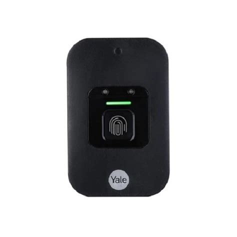 Yale Fingerprint Digital Wardrobe Lock For Sliding Door Mounted Black