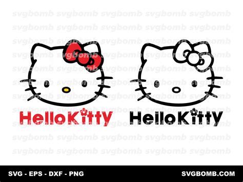 Hello Kitty Logo SVG | svgbomb