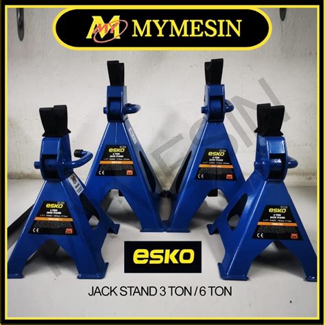 My Esko 3 Ton 6 Ton Jack Stand Car 1 Pair Heavy Duty Repair Equipment