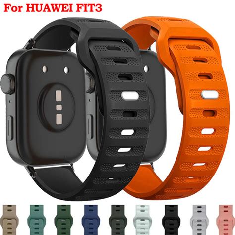 Silicone Strap For Huawei Watch Fit Smartwatch Replacement Wristband