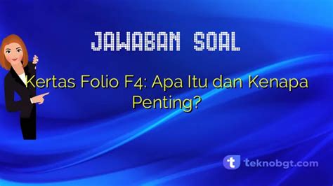 Kertas Folio F4 Apa Itu Dan Kenapa Penting