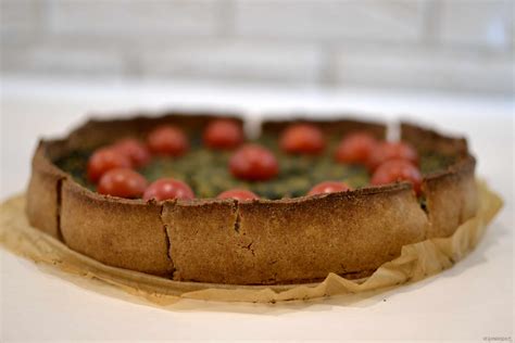 Tarta Bezglutenowa Ze Szpinakiem VeganbandaVeganbanda