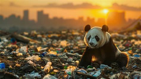 Polluted World. Garbage and Waste. Animals Suffer from Pollution ...