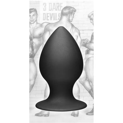 Tom Of Finland Large Silicone Anal Plug O Kinky