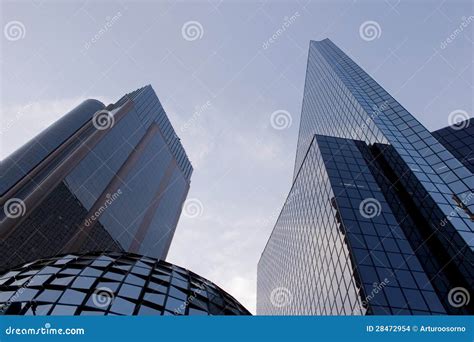 Modern Buildings in Mexico City Stock Photo - Image of america ...