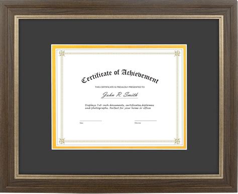 Amazon Space Art Deco 11x14 Picture Frame For 7x9 Diploma