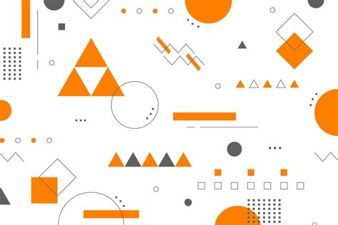 Free Vector | Flat geometric shapes background