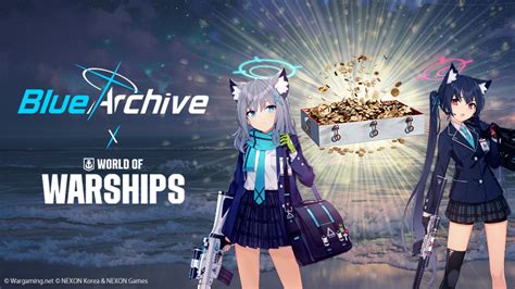 World Of Warships Blue Archive Lucky Giveaway Steam News