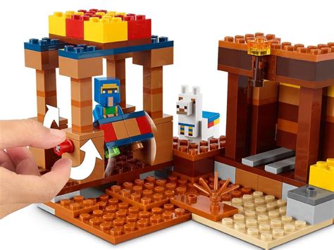 LEGO Minecraft 21167 Торговый пост | playzone.com.ua