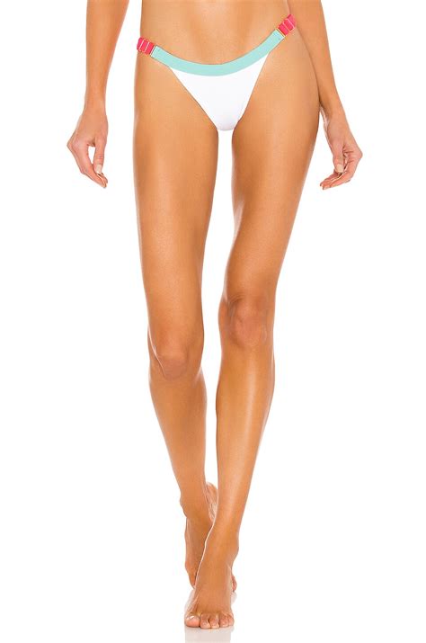 Beach Bunny Endless Summer Adjustable Bikini Bottom In White Maldives REVOLVE