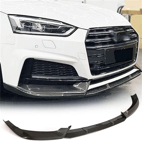 Carbon Fiber Front Bumper Lip Fits For Audi A5 Sline S5 S5 Sportback