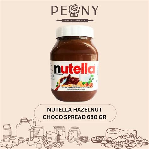 Jual Nutella Hazelnut Choco Spread 680 Gram Shopee Indonesia
