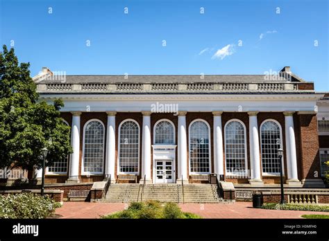 Alderman Library Central Grounds University Of Virginia