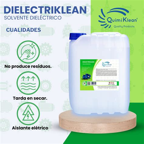 Dielectriklean Solvente dieléctrico 20 litros QUIMIKLEAN Alcohol