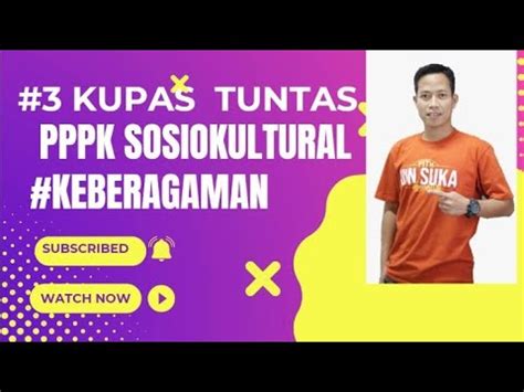 Kupas Tuntas Soal Asn Pppk Sosiokultural Keberagaman Youtube