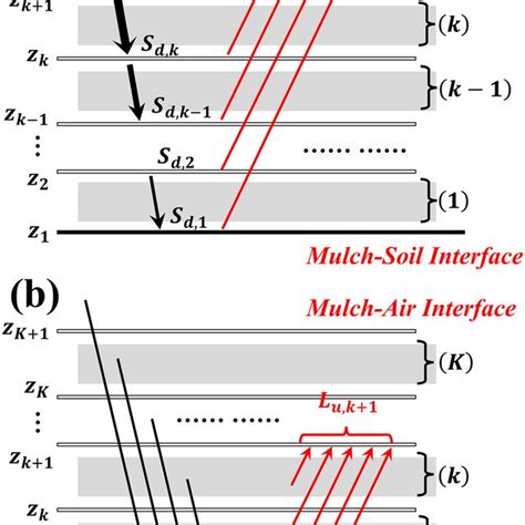 A Shortwave Radiation And B Longwave Radiation Within The Mulch Download Scientific Diagram