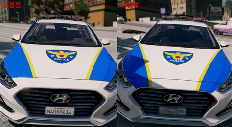 Hyundai Sonata Korea Police Highway Gta Mods