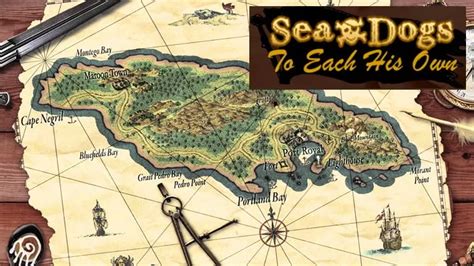 Sea Dogs To Each His Own Archipelago Map Mod On The Island Water Borders