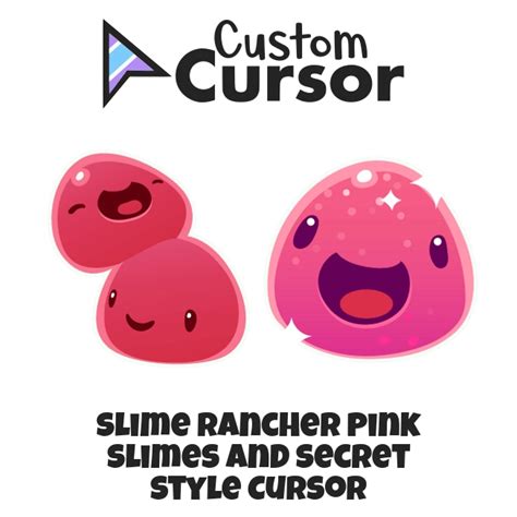 Slime Rancher Pink Slimes And Secret Style Cursor Custom Cursor