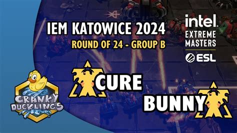 Cure Vs Bunny TvT IEM Katowice 2024 Round Of 24 Group B