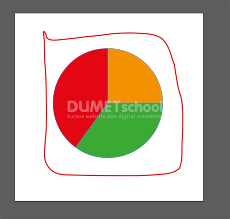 Cara Membuat Diagram Lingkaran Model 3d Di Illustrator Kursus Desain