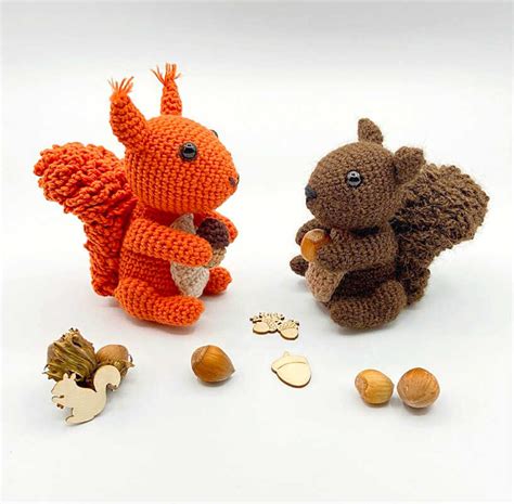 Crochet Squirrel Amigurumi Free Pattern Free Amigurumi