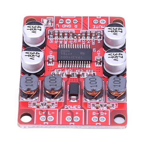 Yucurem Tpa Audio Amplifier Module X W Dual Channel For Speaker