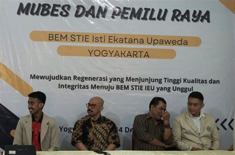 Stie Ieu Yogyakarta Dukung Musyawarah Besar Mubes Bem Tahun 2023