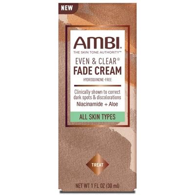 Ambi Even Clear Fade Cream Fl Oz Target